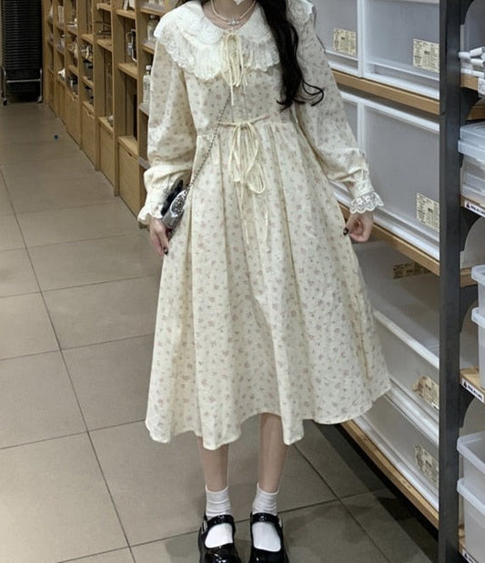 Evangeline Autumn Cottagecore Dress