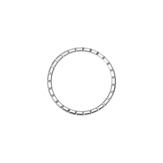 18K Ice Cube Diamonds Ring