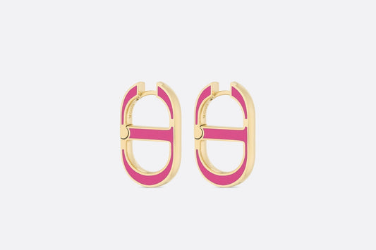 18K Dior 30 Montaigne Rani Pink Earrings