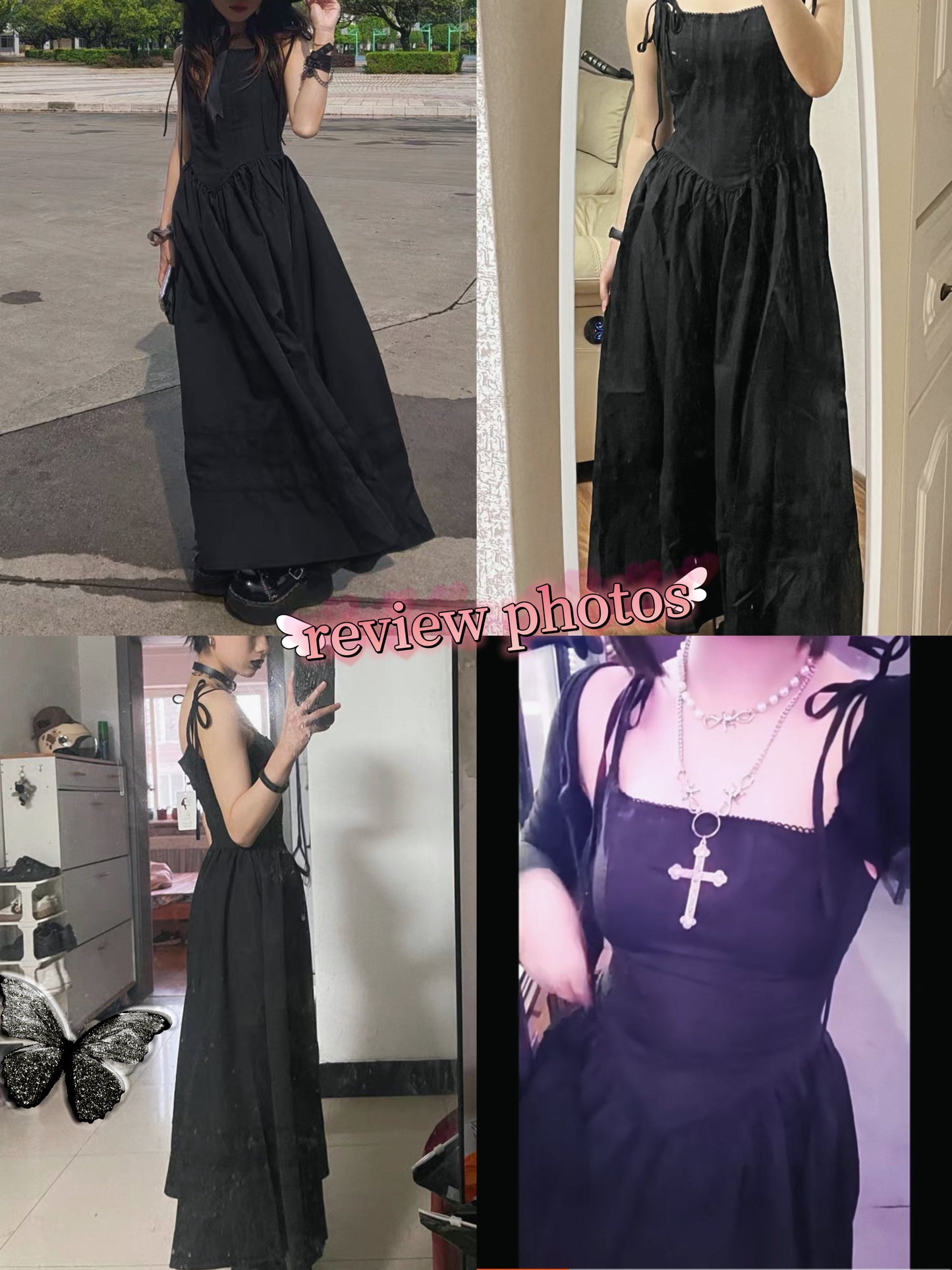 Unholy Sanctuary Romantic Goth Witchy Academia Dress