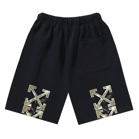 Off-White Logo Arrows Printed Shorts