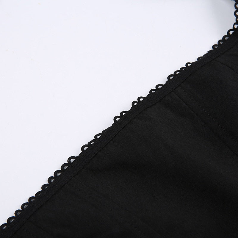Unholy Sanctuary Romantic Goth Witchy Academia Dress
