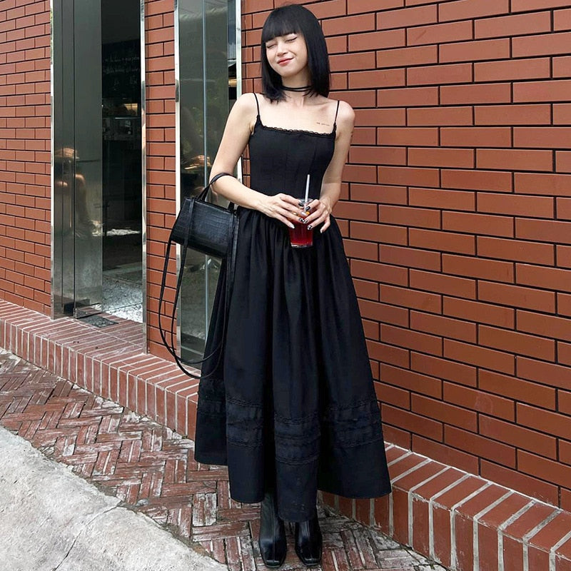 Unholy Sanctuary Romantic Goth Witchy Academia Dress